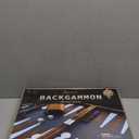 Large Backgammon Sets for Adults - Classic Board Games for 2 Players Adults and Kids - Premium Backgammon Set 15 inch Board and 32 Backgammon Pieces in Quality PU Leather Case - Gift for Man