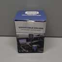 Cup Phone Holder for Your Car with Expandable Offset Base, 2 in 1 Adjustable Hands Free Cell Phone Holders Car Cupholder Mount, Friendly Sturdy Fit Large Bottle and iPhone All 4-7 inches Cellphone