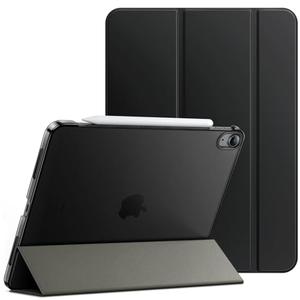JETech Case for iPad Air 11-Inch M3/M2 (2025/2024), iPad Air 5/4 (2022/2020 5th/4th Generation 10.9-Inch), Slim Stand Hard Back Shell Cover with Auto Wake/Sleep (Black)