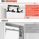 Ally Peaks Pull Up Bar for Doorway,Multiple Levels Width Adjustable Pull Up Bar Accurately Match Wide and Narrow doorframe,Indoor Chin-Up Bar Workout Bar,USA Original Patent