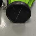 Backyard Expressions 9ft Solar Patio Umbrella with 32 LED Lights - Green Floral – Outdoor Market Umbrella with Tilt & Crank, Solar-Powered Lighting