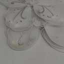 Chivao 7 Pieces Fairy Wings Butterfly Wings Wedding Decoration Costume Birthday Christmas Party Favors for Boys Girls(White)