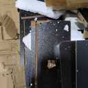 41" Large Vanity Desk with Mirror and Lights and Chair, Vanity Set with Lights and Stool, Power Outlet, Makeup Vanity with Drawers, 3 Adjustable Lighting, Dressing Table for Bedroom Dressing Room