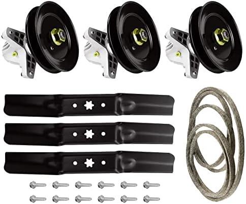 Deck Rebuild Kit for MTD Cub Cadet Craftsman 54 inch RZT L54KH S54 L54KW ZT S54KH Z6600 Blade Spindle Belt 618-06978 954-04329 942-05056