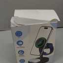 2026 3 in 1 Wireless Charging Station for Apple MagSafe Charger, 15W Fast Mag-Safe Charger Stand for iPhone 17 16 15 14 13 12 Apple Watch AirPods Compatible with MagSafe, White