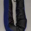 Sunolga Door Draft Stopper Blocks Hot and Cold Air with Removable Washable Cover for Bottom of Door, AllSeason Seal for Noise, Light, Wind, Door Sweep for Gaps Up to 3", Home Essentials, 38", Blue