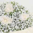 Yastouay Babys Breath Artificial Flowers, 30 Pcs White Baby Breath Flowers Artificial Bulk, Real Touch Fake Babys Breath Gypsophila for Wedding Party Bouquet Floral Arrangement Home Decor