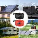 10 AWG Solar Extension Cable 100FT Black + 100FT Red, 10 Gauge Solar Panel Wire Male to Female Tinned Copper Wire for Solar Panel, Automotive, RV, Boat, Outdoors