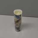 Glooglitter Catholic Prayer Candle and Card Set 8" LED Flameless Prayer Candle Devotional Religious Card Decoration Gifts for Easter Passover Halloween Christmas Activities(St. Micheal)