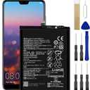 WUHAO for Huawei P20 Pro Replacement Battery,HB436486ECW Battery P20 Pro CLT-L04 CLT-L09 CLT-L29 L09C Battery with Adhesive Tape Tool Repair Kit