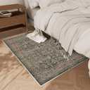 Boho Washable Kitcheh Rug for Entryway: Door Mat Indoor Entrance 2x3 Small Throw Rug Stain Resistant Non-Slip Low Pile Soft Carpet for Kitchen Front Door Indoor Entrance Entry Bedroom