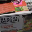 BLACK+DECKER PowerCrush Multi-Function Blender with 6-Cup Glass Jar, 4 Speed Settings, Silver