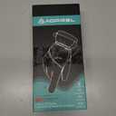 2 x Winter Gloves Men Women Waterproof Warm Ski Gloves for Cold Weather Windproof Snow Touch Screen Gloves for Running Cycling Outdoor Work & Sports (Black, L)