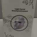 Led Light Therapy Mask, 7 Color Led Face Mask Light Therapy, Face Light therapy Device, Red Light Therapy, Adapt All Skin, Diminish Spots, Remove Wrinkles, Red light face mask