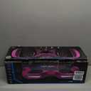 Hover-1 Drive Electric Hoverboard | 7MPH Top Speed, 3 Mile Range, Long Lasting Lithium-Ion Battery, 6HR Full-Charge, Path Illuminating LED Lights (Pink)