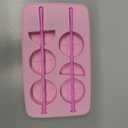 5 x  Fruit Shape Ice Straw Mold