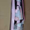 Foldable Baby 5-in-1 Activity Walker - Rocker, Activity Center, Bouncer, Seat Walker, Push Walker - Adjustable Speed Rear Wheels and Height Toys Ages 6-18 Months(Pink)