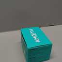 AMDTU Vintage LED Edison Short Small Light Bulb 40W Dimmable E26 Globe 2700K Soft white Frosted 40 Watt Warm Standard Medium Base G45 Bulbs Ideal for Ceiling Fan, Vanity Light,Table Lamp Create Cozy Ambiance, 6 Pcs