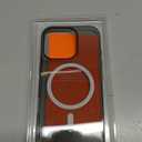 TORRAS Magnetic Slim Fit for iPhone 16 Pro Case, 6.3 inch, Ultra-Thin, Compatible with MagSafe, Lightweight Matte Anti-Scratch Hard PC Cover Phone Case, Clear Black