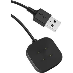 Charger for Fitbit Sense/Versa 4 / Versa 3 / Sense 2 Replacement Charging Cord for Google Pixel 3/2 Smart Watch Charger Dock Stand Strong Magnet Charging Cable 3.3Ft