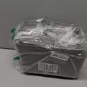 Under Bed Storage Bins - Pack Of 4 Under The Bed Storage Containers For Clothes, Blankets, Winter Clothing, & Shoes - Underbed Storage Containers With Handles, Dual Zippers, & Clear Top (Gray)