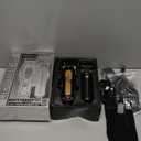 Ufree Professional Cordless Clippers and Trimmers Set for Men for Hair Cutting, Beard Trimmer, Barber Clippers, Rechargeable Electric Shaver, Gifts for Men (Black Gold)