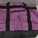BeeGreen Cooler Bag Soft Insulated Tote for Beach Travel Grocery Shopping Lunch Portable Large Ice Coolers with Handle Hard Freezer Bags with Zippered Top Foldable Leakproof Delivery Totes Purple