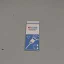 10-Piece Masonry Drill Bit Set for Concrete Tile Glass Ceramic Brick,1/8 to 1/2 Inch Drilling Bits with Triangle Handle,Tungsten Steel Alloy Tip.Black