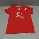 Turkiye Turkey Flag Turkish Tee Retro Turkiye National Pride Flag Symbol Gift Shirt for Kids (4T, Red)