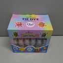 12 Colors Tie Dye Kit, Tie Dye Set for Kids, Pre-Filled Tye Dye Bottles, Non Toxic Permanent Fabric Dye Art Set, Easy DIY Fabric Art - Create Fun