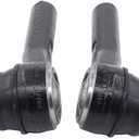 MOTOKU Front Driver and Passenger Side Outer Tie Rod Ends for Chrysler 200 Town & Country Dodge Journey Avenger Caliber Jeep Compass Patriot