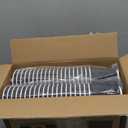 JollyPack 120 Pack 8 oz Paper Coffee Cups, Disposable Coffee Cups, Black Hot Beverage Cups with Ripple Wall Design, Hot Beverage Cups Suitable for Birthday,Party and any occasions