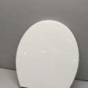 Plus 2 Round Toilet Seat, Soft Close, Durable Plastic