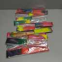 dervea 20 Pack Ribbon Dancing Wands Party Favors for Kids, Rainbow Birthday Decorations, Princess Party Supplies, Girls Party Games, Gymnastics Goody Bag Stuffers (Rainbow)