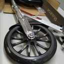 Razor A6 Kick Scooter for Kids Ages 8+ - Extra-Tall Handlebars & Longer Deck, 10" Urethane Wheels, Aluminum Frame, Anti-Rattle Technology, for Riders Up to 220 lbs