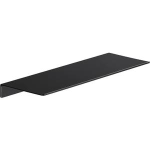 Danpoo Metal Wall Shelf, Black Floating Shelf, Small Bathroom Shelf, 16" Display Shelves for Wall Storage