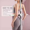 Yoga Stick- Posture Corrector Stick for Back Pain Relief - Upper & Lower Back Stretcher and Straightener Tool for Men and Women - Portable Mobility Stretch Pole for Neck Hump, Spine Alignment & Home Workout