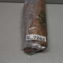 Smiry Round Picnic Tablecloth, Waterproof Elastic Fitted Table Covers for 36" - 44" Tables, Wipeable Flannel Backed Vinyl Tablecloths for Camping, Indoor, Outdoor, Brown