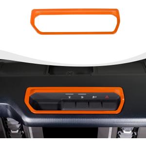 Differential Control Panel Trim Cover Compatible with 2021-2024 Ford Bronco Interior Accessories Orange