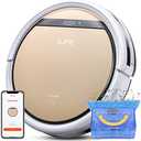 ILIFE V5s Plus Robot Vacuum and Mop Combo, Works with 2.4G WiFi, Alexa/App/Remote Control, Automatic Self-Charging Robotic Vacuum Cleaner, for Pet Hair, Hard Floor, Low Carpet (V5s Pro Upgraded)