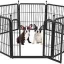 FXW Rollick Dog Playpen for Yard, RV Camping, 24 inch 8 Panels for Puppy and Small Dogs│Patented