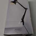 GLOBE Electric 12641 Architect 32" Swing-Arm Clamp-On Lamp, Black Architect, Finish, LED Bulb Included