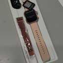 Smart Watches for Women Men Fitness: Smart Watch for iPhone&Android Bluetooth Call with 30 Day+Battery Life SpO2 Sleep Heart Rate Monitor,IP68,Fitness Tracker with 120+Sport,Reloj Inteligente, 2 Bands