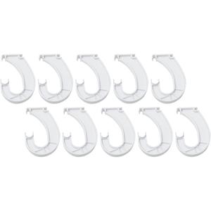 ClosetMaid 5629 Support for SuperSlide Hanging Bar, White 10 Pack