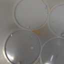 Christmas Resin Molds Silicone, 4 Pcs 3D Snowflake Molds, 4-Cavity Round Christmas Ornaments Mold Silicone Coaster Mold with Hole for Epoxy Resin, Christmas Tree Decorations