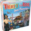 Ticket to Ride San Francisco Board Game - Fast-Paced Railway Adventure in The City by The Bay! Fun Family Game for Kids & Adults, Ages 8+, 2-4 Players, 10-15 Minute Playtime, Made by Days of Wonder