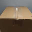 Round Stuffed Pouf, 17x14 inch, White