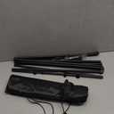 DANMO Easel Stand for Wedding Sign Poster 63'' Instant Display Easel for Floor Adjustable Metal Art Easel Black