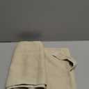 NICETOWN Lockdown Curtain for Classroom Door, Small Privacy Blackout Window Curtains Tie up Shade for Kitchen Basement Glass Window, Door Blinds, W8 x L36 inches, Biscotti Beige, 1 Panel