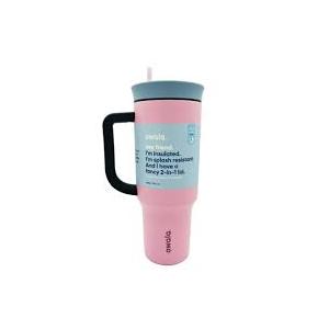 Owala® 40 oz Travel Tumbler SS Pink Skies